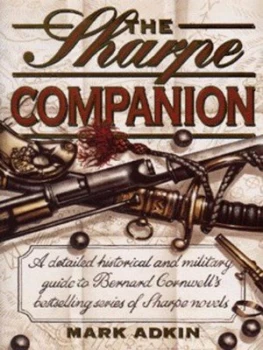 Image of The Sharpe Companion by Mark Adkin Hardback