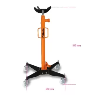 Beta Tools 30260.5 Hydraulic Pit & Under Bridge Jack 500kg Pedal Pump 030260005