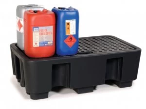 Image of Armorgard Drumbank 4 Drum Spill Pallet 1290mm 1380mm 280mm