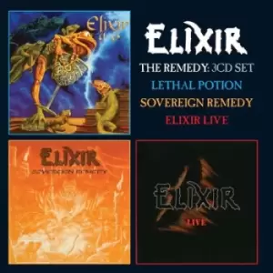 Image of Elixir - The Remedy: Lethal Potion/Sovereign Remedy/Elixir Live CD Album - Used