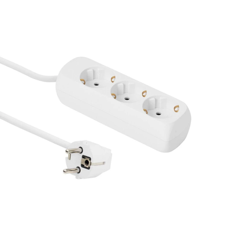 Image of Microconnect GRU0033W power extension 3m 3 AC outlet(s) Indoor White