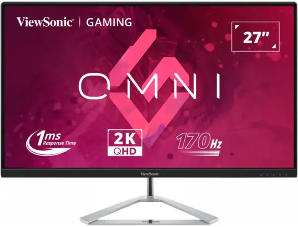 image of Viewsonic VX Series 27" VX2780-2K 2K Ultra HD IPS Gaming LED Monitor