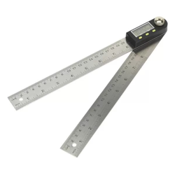 Image of Genuine SEALEY AK7200 Digital Angle Rule 200mm(8)