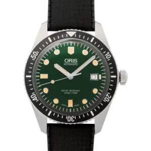 Image of Divers Sixty-Five Automatic Green Dial Mens Watch