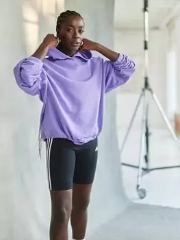 Image of adidas Sportswear Womens Sportswear Dance Bf HD - PURPLE, Purple, Size L, Women