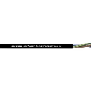 Image of Control wiring OeLFLEX ROBUST 200 7 G 1.50 mm2 Black Lap
