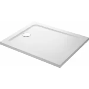 Image of Mira Showers - Mira Low Profile Rectangular Shower Tray Bathroom 0 Upstands White 1700x700mm