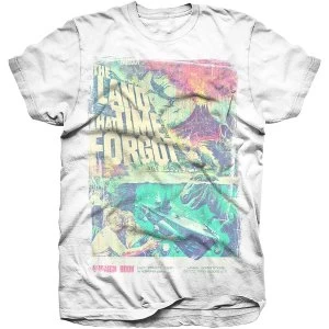 Image of StudioCanal - The Land That Time Forgot Unisex Large T-Shirt - White