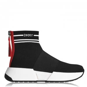 Image of DKNY Marini Sock Trainers - Black
