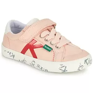Image of Kickers GODY Girls Childrens Shoes (Trainers) in Pink. Sizes available:7 toddler,7.5 toddler