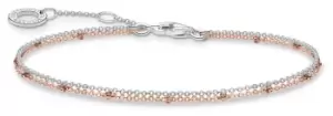 image of Thomas Sabo A1997-415-40-L19V 18k Rose Gold Plated/Sterling Jewellery