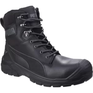 image of Puma Mens Safety Conquest High Safety Boots Black Size 11