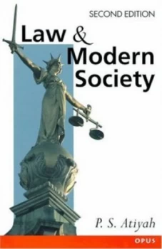 Image of Law and Modern Society by P. S Atiyah Book