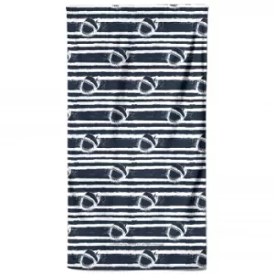 Image of Jaws Stripes Bath Towel