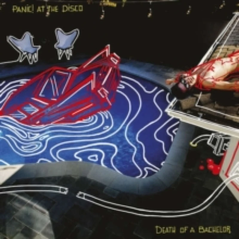 Image of Panic at the Disco Death Of A Bachelor 1LP Black unisex
