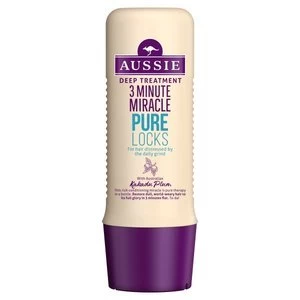 Image of Aussie Pure Locks 3 Minute Miracle 250ml