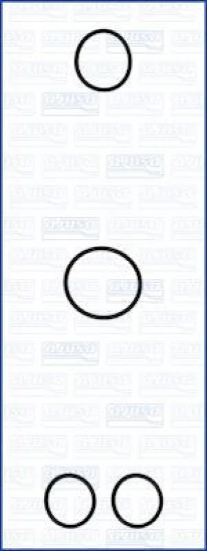 Image of AJUSA Gasket Set, oil cooler AJUSA 77001800