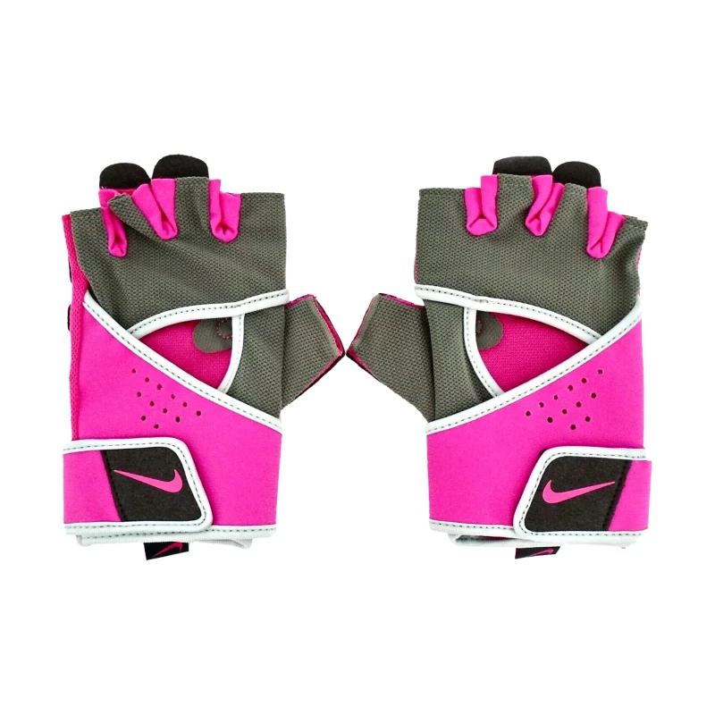 Image of Nike Gym Premium Sport Fingerless Gloves Dark Grey female