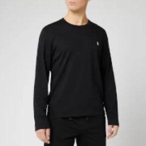 Image of Polo Ralph Lauren Mens Long Sleeve Liquid Jersey T-Shirt - Polo Black - L