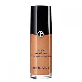 Image of Armani Fluid Sheer Highlighter Various Shades 11 Peach 18ml