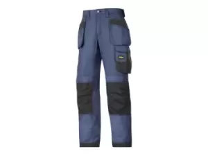 Image of Snickers 32139504060 Rip Stop Trousers Navy/Black 44R