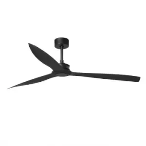 Image of Faro just - Matt Black Ceiling Fan With dc Motor 178cm Smart - Remote Included