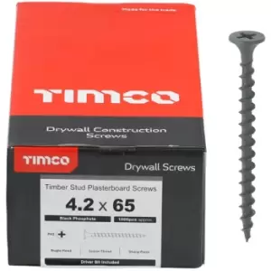Image of Drywall Bugle Head Screws (Coarse Thread) - 4.2 x 65 (500 pack) - Timco