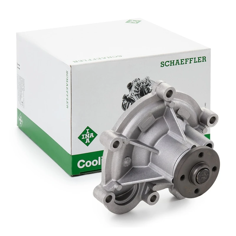 Image of INA 538 0222 10 Water pump for V-ribbed belt use, with gasket/seal Water Pump (1260)