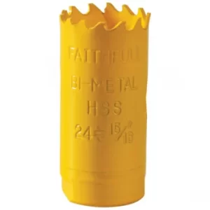 Faithfull FAIHSVP24 Bi-Metal Cobalt Holesaw 24mm