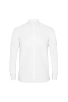 Modern Long Sleeved Oxford Shirt