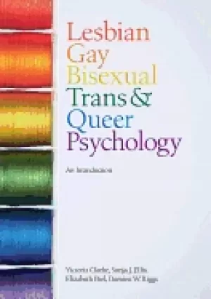 Image of lesbian gay bisexual trans and queer psychology an introduction