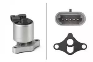 Image of EGR Exhaust Gas Recirculation Valve 6NU010171-611 by Hella