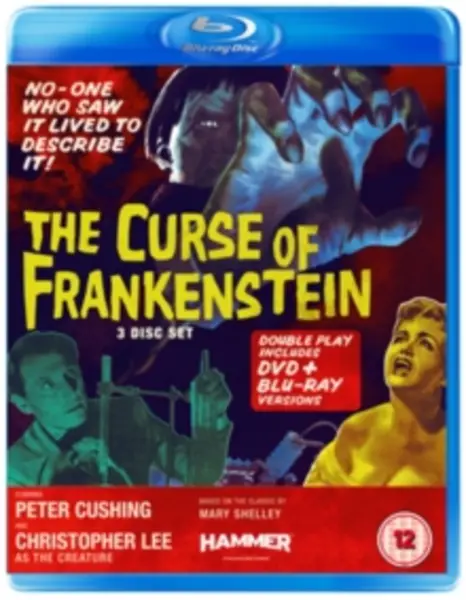 The Curse of Frankenstein (Bluray + DVD) (1957)