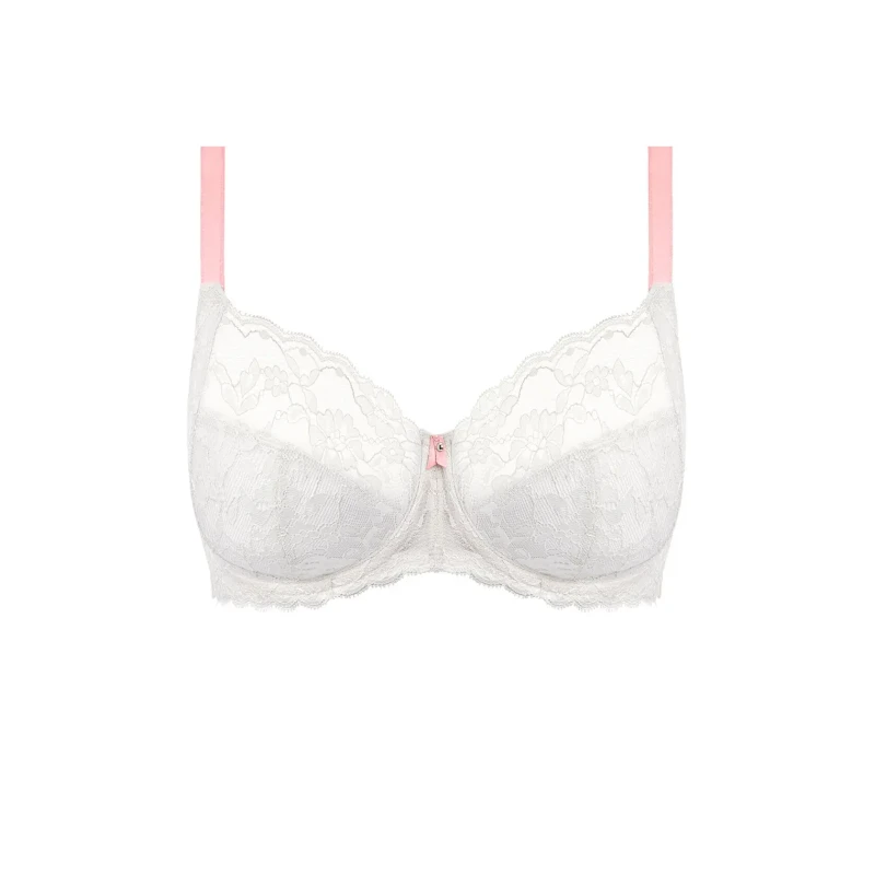 Image of Freya Freya Off Beat Balcony Bra White White - Freya - Size: 38F White Female 38F BB86752