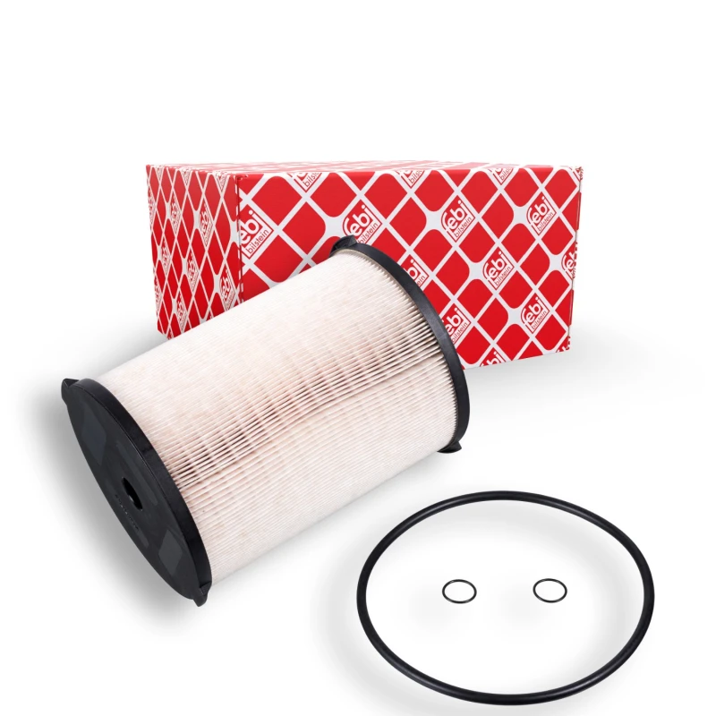 Image of FEBI BILSTEIN 103984 Oil filter Filter Insert, with seal ring, with gaskets/seals Oil Filter (7)
