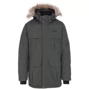 Image of Trespass Mens Highland Waterproof Parka Jacket (L) (Olive)