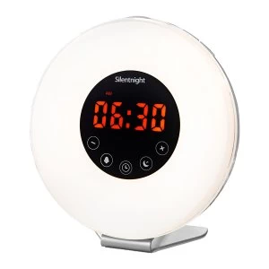 image of Silentnight 38080 Sunrise Alarm Clock