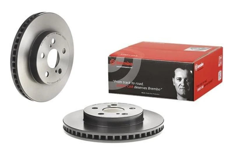 Image of BREMBO Brake disc BREMBO 09.D510.11