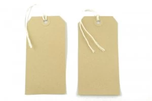 Image of Q Connect Strung Tag 120x60mm Bf Pk1000