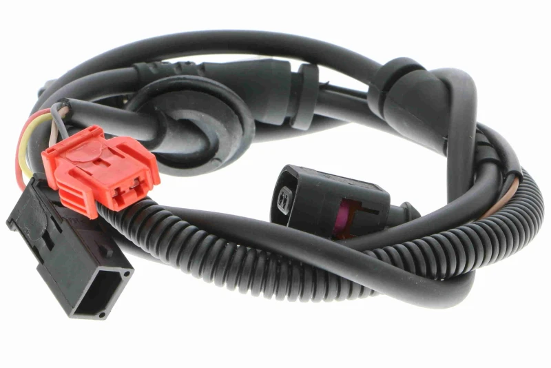 Image of VEMO V10-72-1082 ABS Sensor Front Axle Right, with cable Sensor,wheel speed (412)