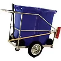 Image of Cleaning Trolley 374307 240 L 1000 x 1310 x 692mm Blue