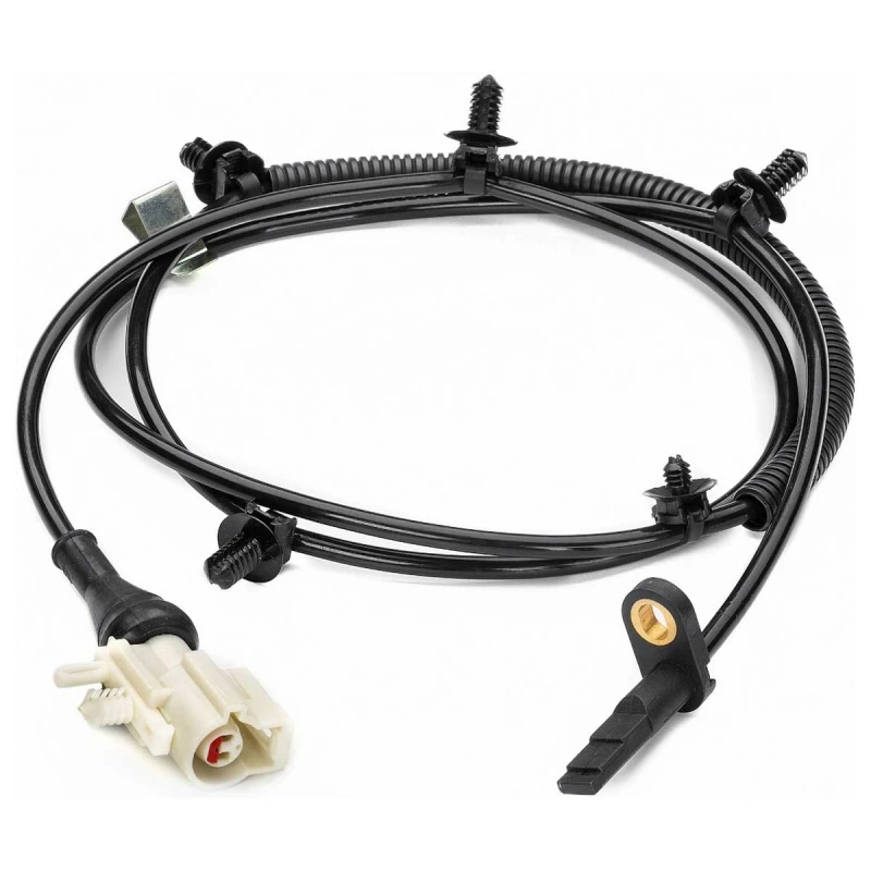 Image of HELLA 6PU 230 040-501 ABS Sensor Rear Axle, with holder Sensor,wheel speed (412)