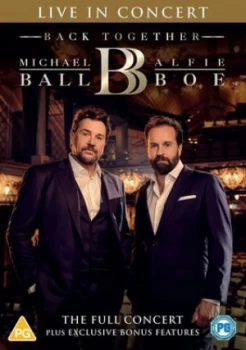 image of Michael Ball & Alfie Boe Back Together - Live in Concert - DVD