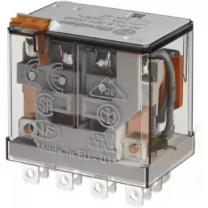 Image of Finder 56.34.9.012.0040 Plug-in relay 12 V DC 12 A 4 change-overs