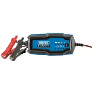 Image of Draper 12V Smart Charger and Battery Maintainer, 2A