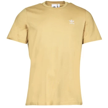 image of adidas ESSENTIAL TEE mens T shirt in Beige - Sizes XXL,S,M,L,XL,XS