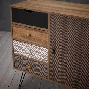 Image of Casablanca Sideboard Dark Wood (Brown)