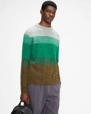 image of Long Sleeve Ombre Stripe Jumper