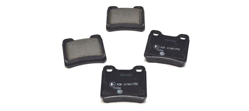 Image of HELLA Brake pad set HELLA 8DB 355 007-451