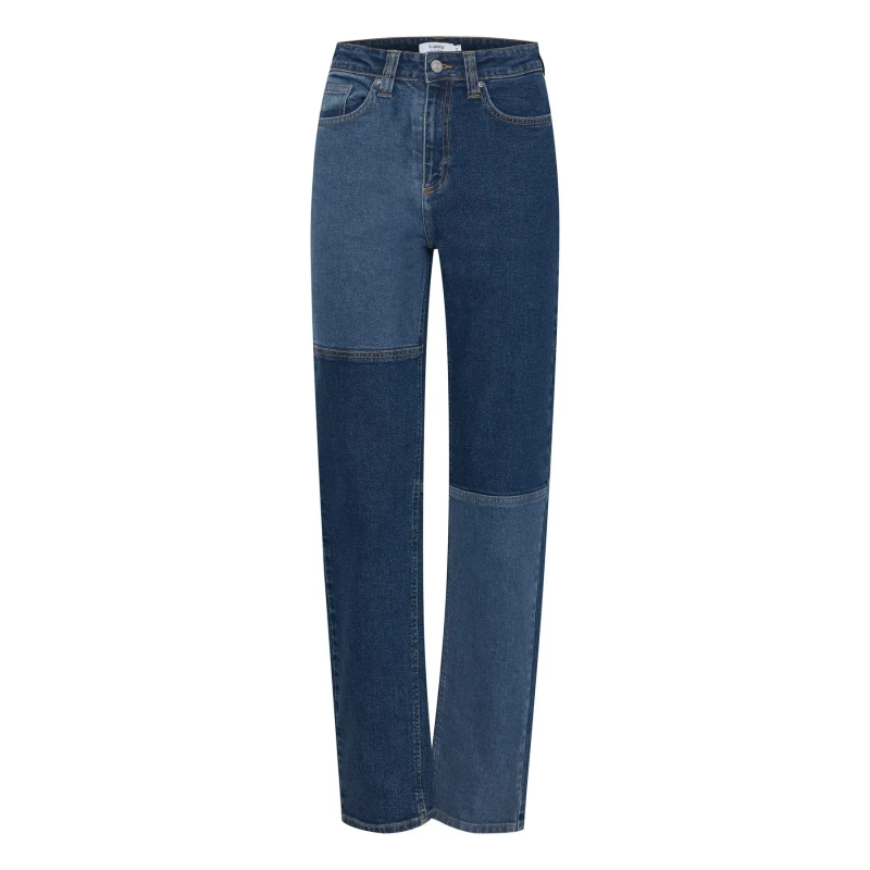 Image of b.Young Jeans two-tone woman b.young Kato Lema Bleu Female 27